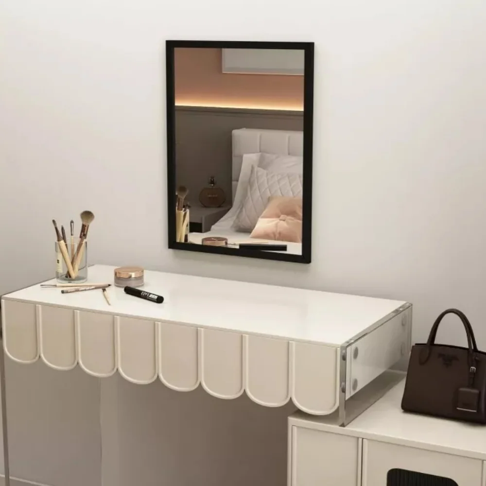 Black Large Bathroom Wall Mirror 18×24 ( 2 SETS )
